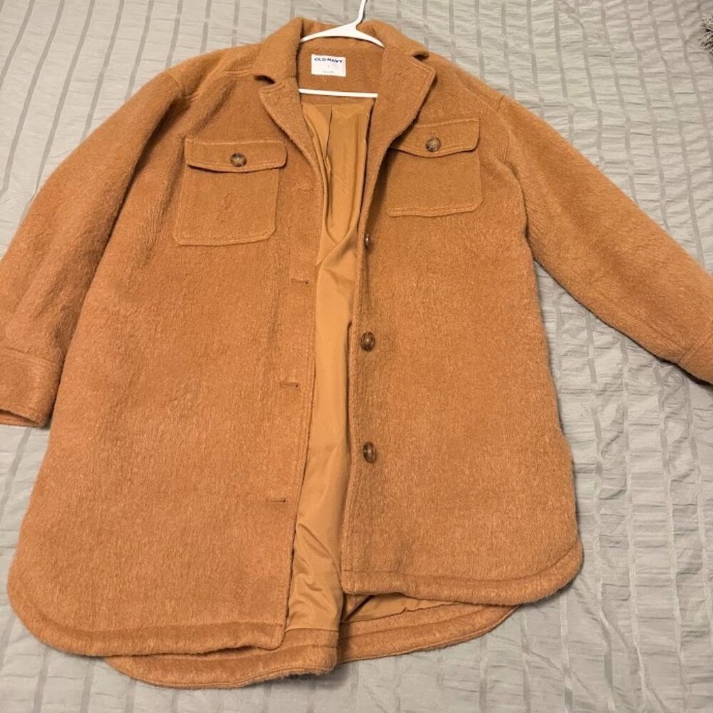 Old Navy Oversized Shacket Size Large - image 1